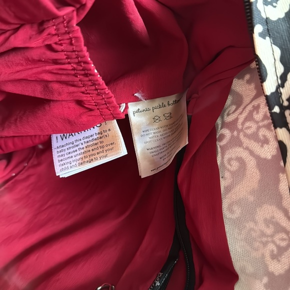 Petunia Pickle Bottom Boxy Backpack Diaper Bag in Frolicking in Fez Messenger - Picture 13 of 16